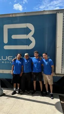 Blue Moving