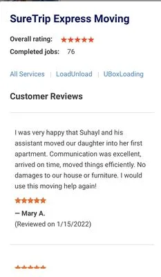 Suretrip Express Moving LLC