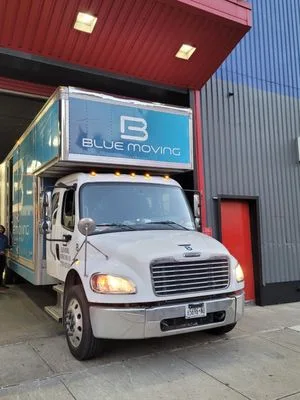 Blue Moving